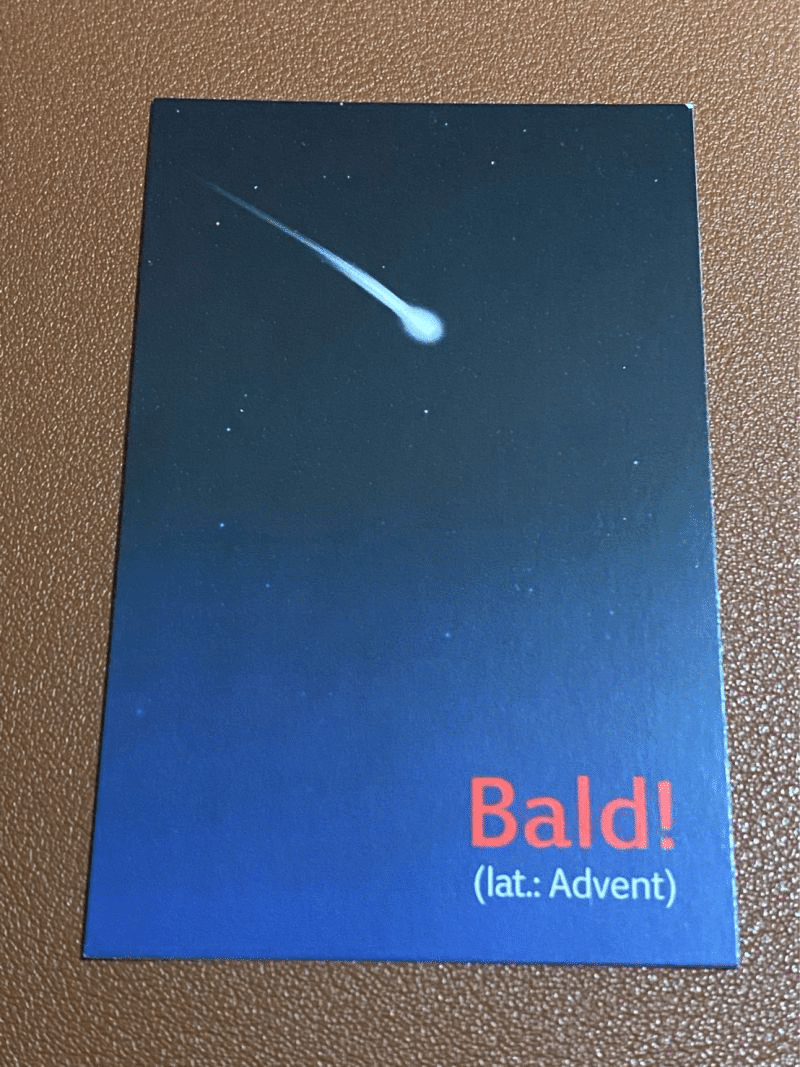Bald | Advent