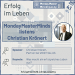 Keynote Erfolg Glück Christian Krönert