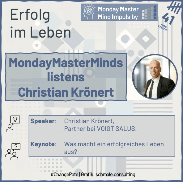 Keynote Erfolg Glück Christian Krönert